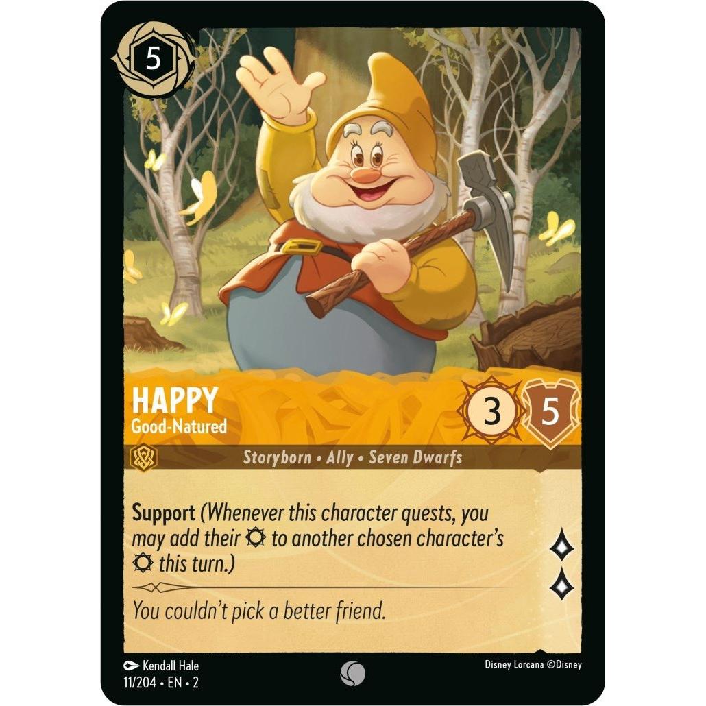 Ravensburger Happy - Good - Natured (11/204) (Rise of the Floodborn) by LAB7 Malta, Europe