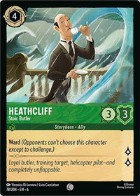 Ravensburger Heathcliff - Stoic Butler (78/204) (Azurite Sea) by LAB7 Malta, Europe