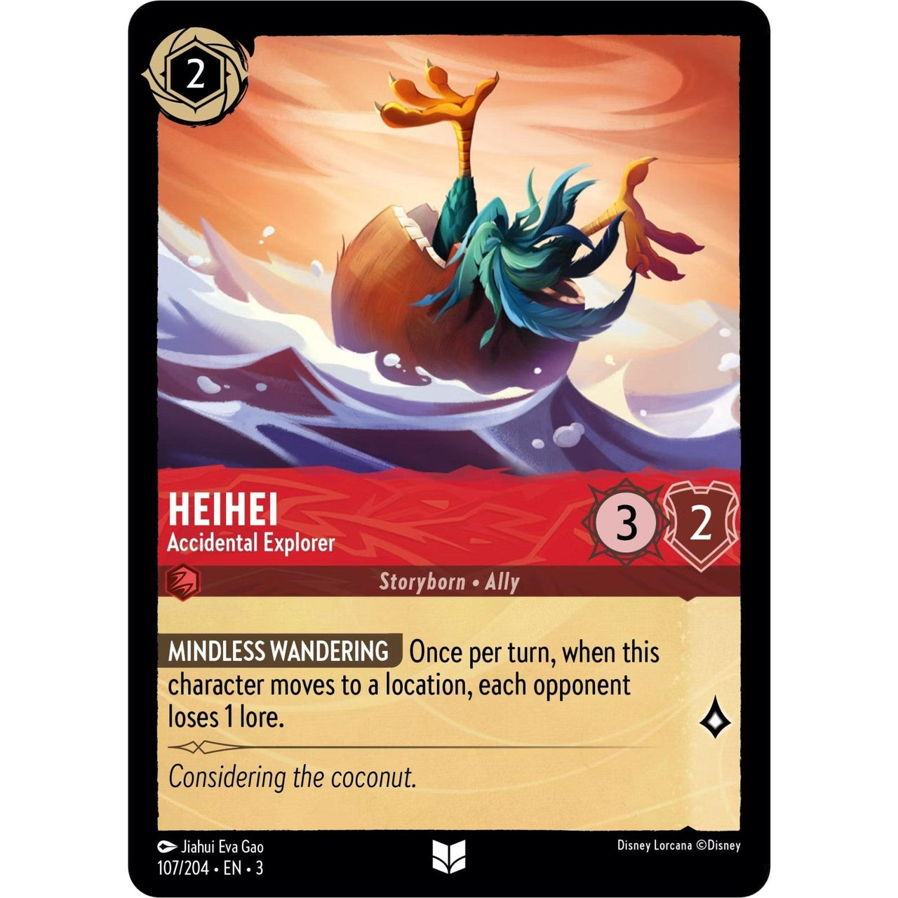 Ravensburger HeiHei - Accidental Explorer (107/204) (Into the Inklands) by LAB7 Malta, Europe