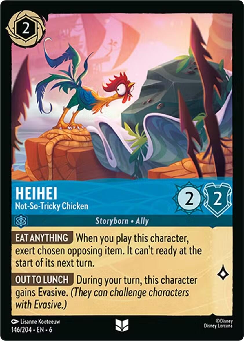 Ravensburger HeiHei - Not - So - Tricky Chicken (146/204) (Azurite Sea) by LAB7 Malta, Europe