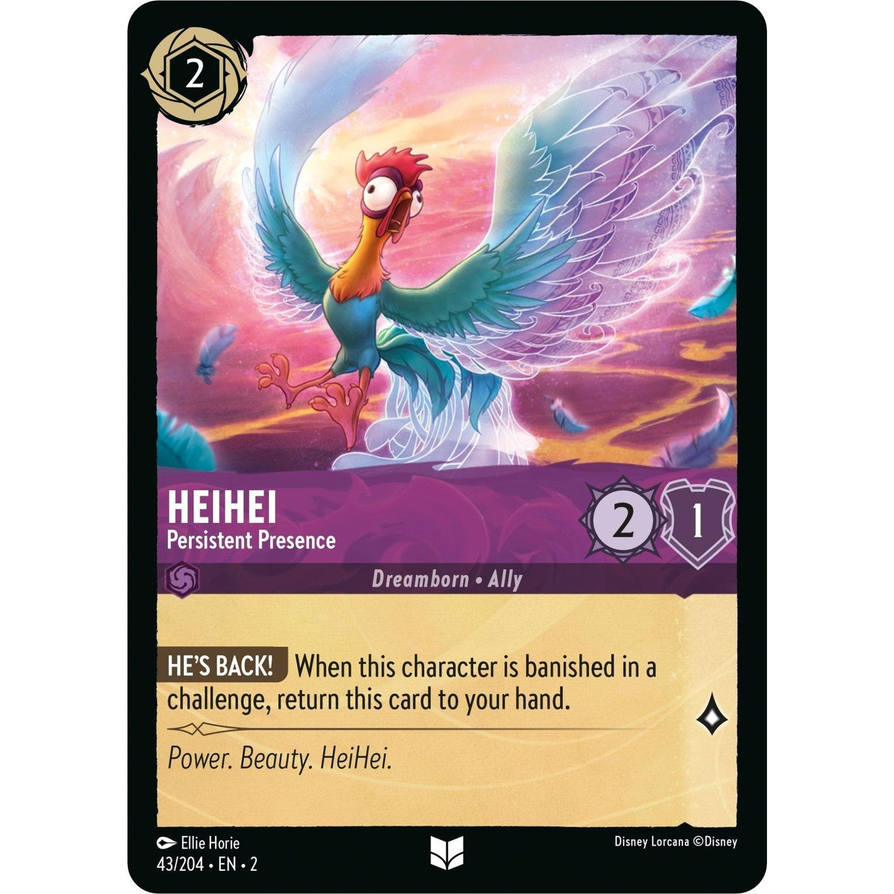 Ravensburger HeiHei - Persistent Presence (43/204) (Rise of the Floodborn) by LAB7 Malta, Europe