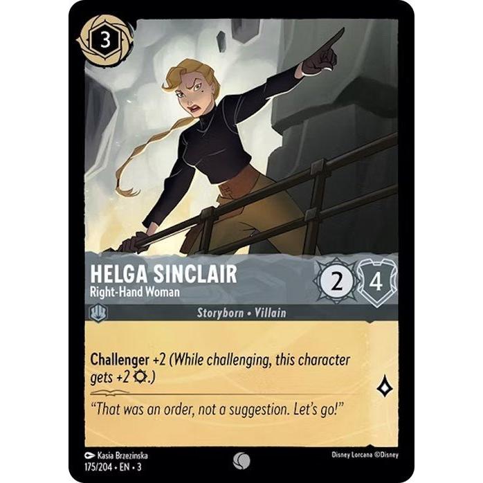 Ravensburger Helga Sinclair - Right - Hand Woman (175/204) (Into the Inklands) by LAB7 Malta, Europe