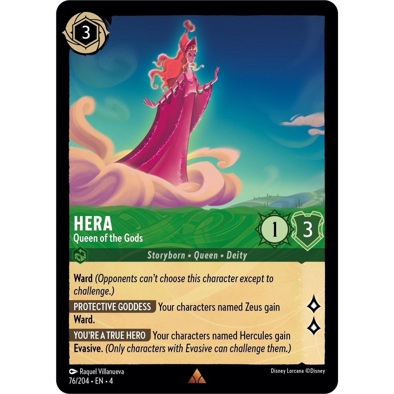 Ravensburger Hera - Queen of the Gods (76/204) (Ursula's Return) by LAB7 Malta, Europe