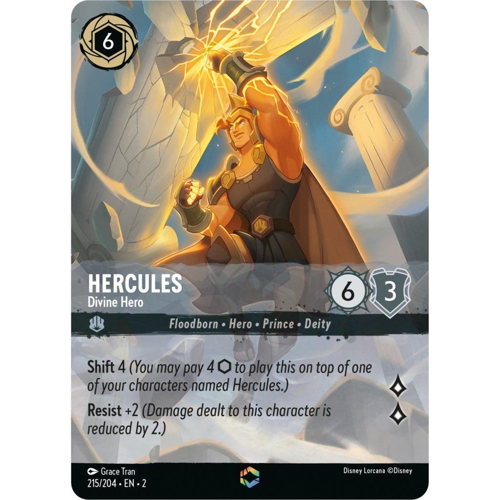 Ravensburger Hercules - Divine Hero (Enchanted) (215/204) (Rise of the Floodborn) by LAB7 Malta, Europe