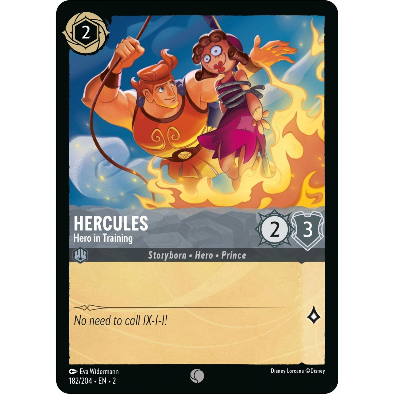 Ravensburger Hercules - Hero in Training (182/204) (Rise of the Floodborn) by LAB7 Malta, Europe