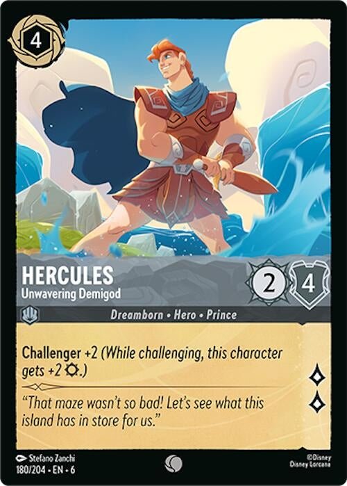 Ravensburger Hercules - Unwavering Demigod (180/204) (Azurite Sea) by LAB7 Malta, Europe