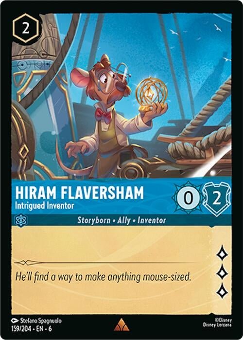 Ravensburger Hiram Flaversham - Intrigued Inventor (159/204) (Azurite Sea) by LAB7 Malta, Europe