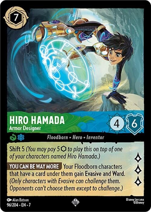 Ravensburger Hiro Hamada - Armor Designer (96/204) (Archazia's Island) by LAB7 Malta, Europe