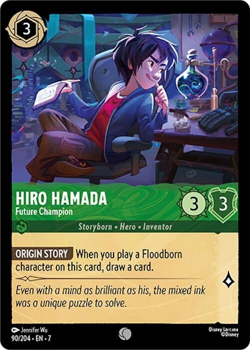 Ravensburger Hiro Hamada - Future Champion (90/204) (Archazia's Island) by LAB7 Malta, Europe