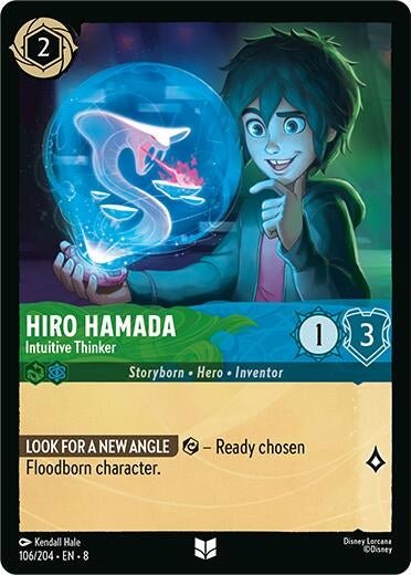 Ravensburger Hiro Hamada - Intuitive Thinker (106/204) (Reign of Jafar) by LAB7 Malta, Europe