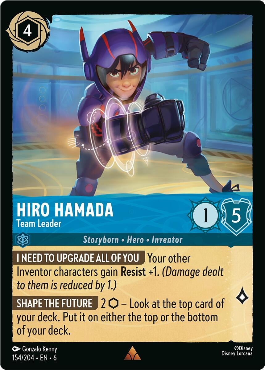 Ravensburger Hiro Hamada - Team Leader (154/204) (Azurite Sea) by LAB7 Malta, Europe