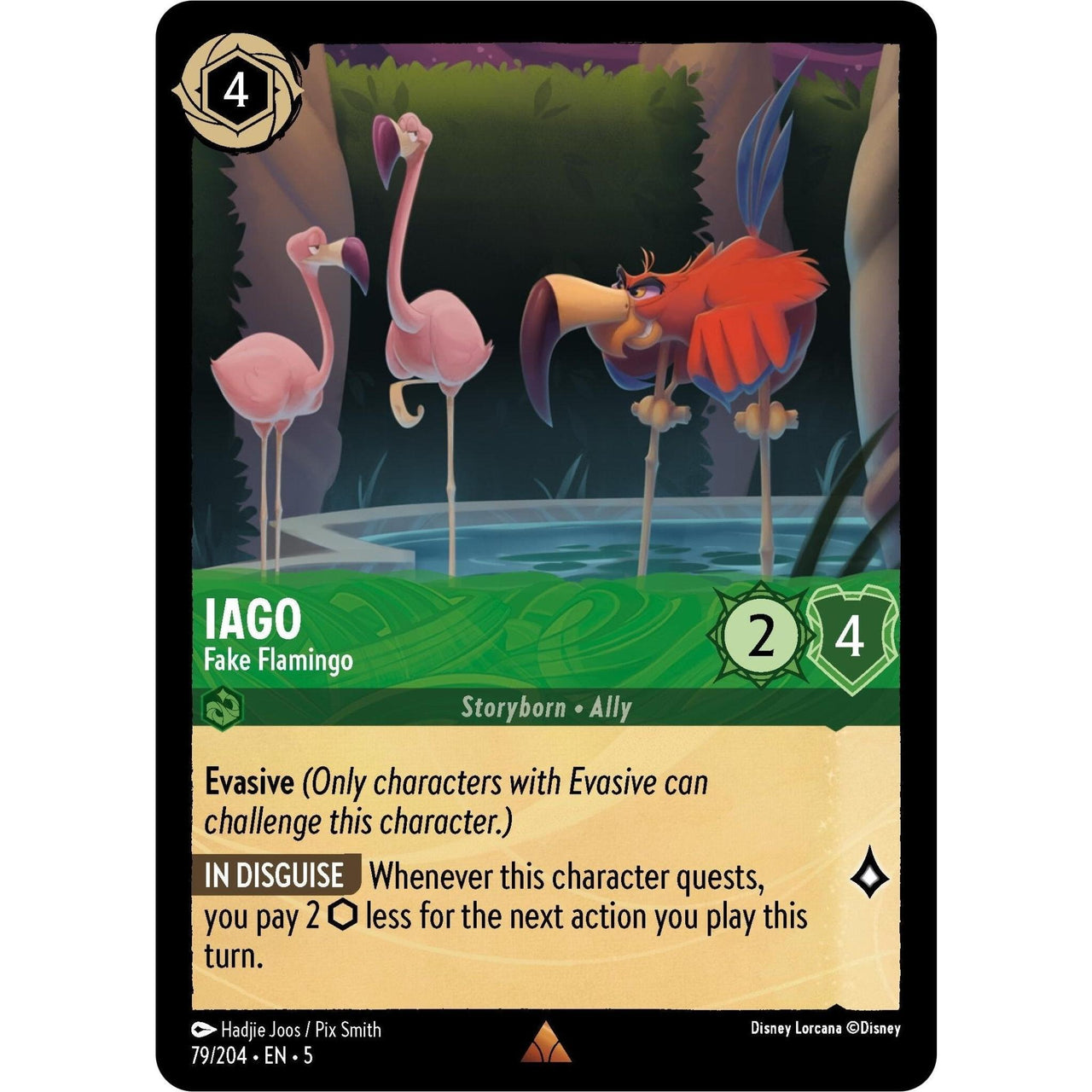 Ravensburger Iago - Fake Flamingo (79/204) (Shimmering Skies) by LAB7 Malta, Europe