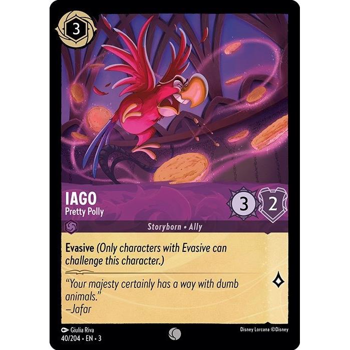 Ravensburger Iago - Pretty Polly (40/204) (Into the Inklands) by LAB7 Malta, Europe