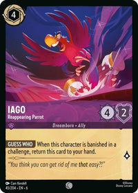 Ravensburger Iago - Reappearing Parrot (45/204) (Azurite Sea) by LAB7 Malta, Europe