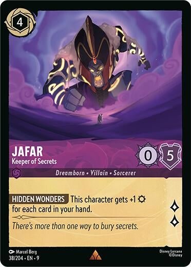 Ravensburger Jafar - Keeper of Secrets (38/204) (Fabled) by LAB7 Malta, Europe