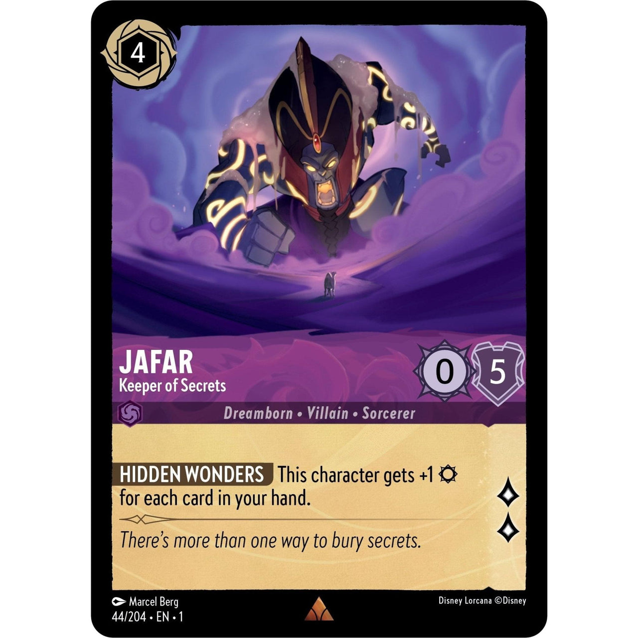 Ravensburger Jafar - Keeper of Secrets (44/204) (The First Chapter) by LAB7 Malta, Europe