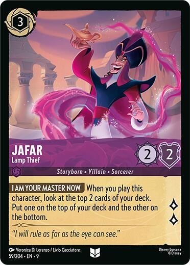 Ravensburger Jafar - Lamp Thief (59/204) (Fabled) by LAB7 Malta, Europe