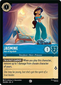 Ravensburger Jasmine - Heir of Agrabah (155/204) (Fabled) by LAB7 Malta, Europe