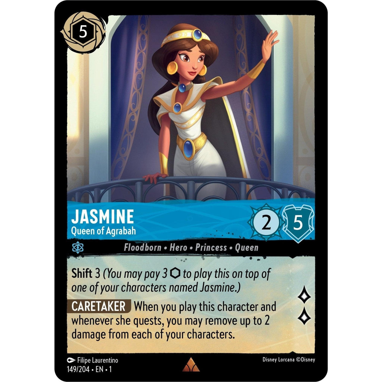 Ravensburger Jasmine - Queen of Agrabah (149/204) (The First Chapter) by LAB7 Malta, Europe