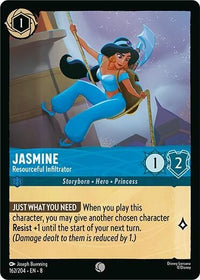 Ravensburger Jasmine - Resourceful Infiltrator (162/204) (Reign of Jafar) by LAB7 Malta, Europe