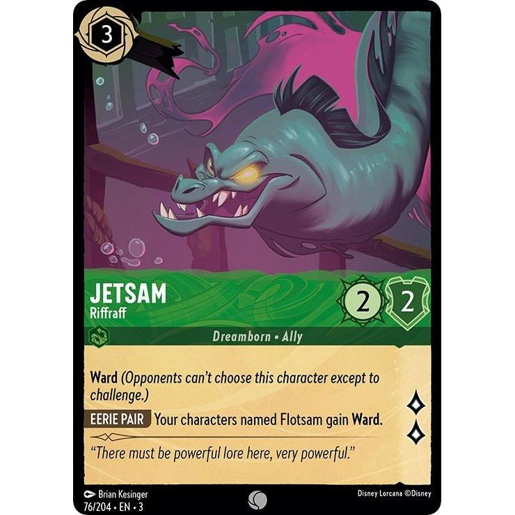Ravensburger Jetsam - Riffraff (76/204) (Into the Inklands) by LAB7 Malta, Europe