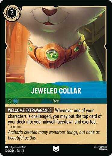 Ravensburger Jeweled Collar (120/204) (Reign of Jafar) by LAB7 Malta, Europe