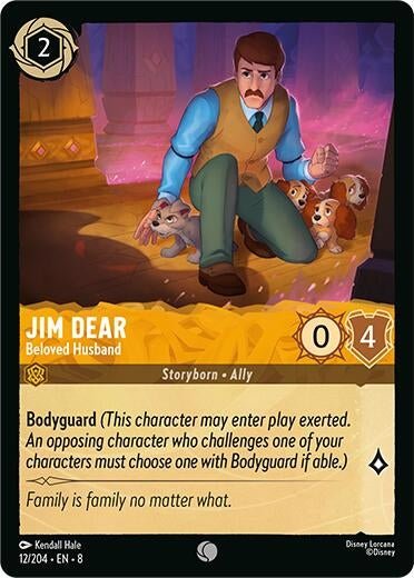 Ravensburger Jim Dear - Beloved Husband (12/204) (Reign of Jafar) by LAB7 Malta, Europe