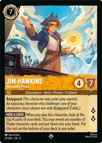 Ravensburger Jim Hawkins - Honorable Pirate (25/204) (Azurite Sea) by LAB7 Malta, Europe