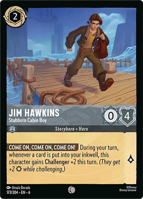 Ravensburger Jim Hawkins - Stubborn Cabin Boy (173/204) (Azurite Sea) by LAB7 Malta, Europe