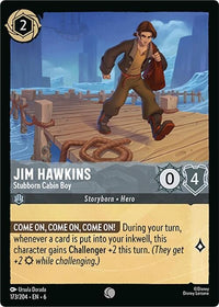 Ravensburger Jim Hawkins - Stubborn Cabin Boy (173/204) (Azurite Sea) by LAB7 Malta, Europe