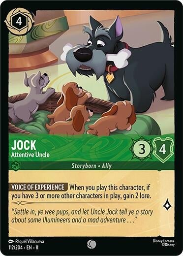 Ravensburger Jock - Attentive Uncle (112/204) (Reign of Jafar) by LAB7 Malta, Europe
