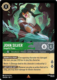 Ravensburger John Silver - Vengeful Pirate (109/204) (Archazia's Island) by LAB7 Malta, Europe