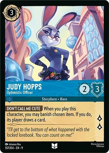 Ravensburger Judy Hopps - Optimistic Officer (157/204) (Fabled) by LAB7 Malta, Europe