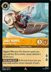 Ravensburger Judy Hopps - Resourceful Rabbit (15/204) (Azurite Sea) by LAB7 Malta, Europe
