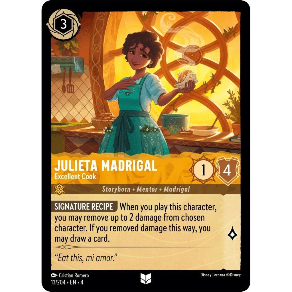 Ravensburger Julieta Madrigal - Excellent Cook (13/204) (Ursula's Return) by LAB7 Malta, Europe
