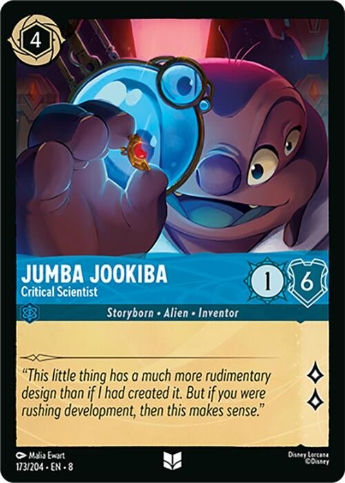 Ravensburger Jumba Jookiba - Critical Scientist (173/204) (Reign of Jafar) by LAB7 Malta, Europe