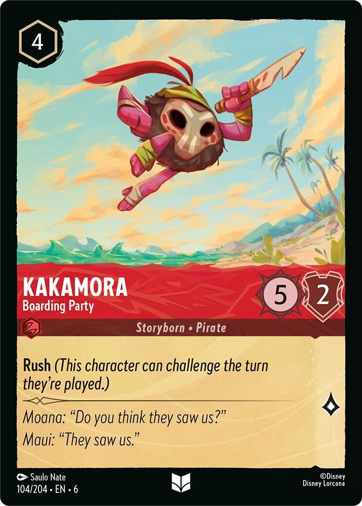 Ravensburger Kakamora - Boarding Party (104/204) (Azurite Sea) by LAB7 Malta, Europe