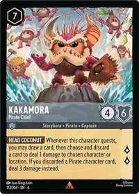Ravensburger Kakamora - Pirate Chief (172/204) (Azurite Sea) by LAB7 Malta, Europe