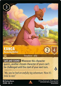 Ravensburger Kanga - Nurturing Mother (21/204) (Azurite Sea) by LAB7 Malta, Europe
