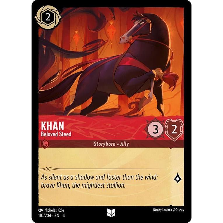 Ravensburger Khan - Beloved Steed (110/204) (Ursula's Return) by LAB7 Malta, Europe