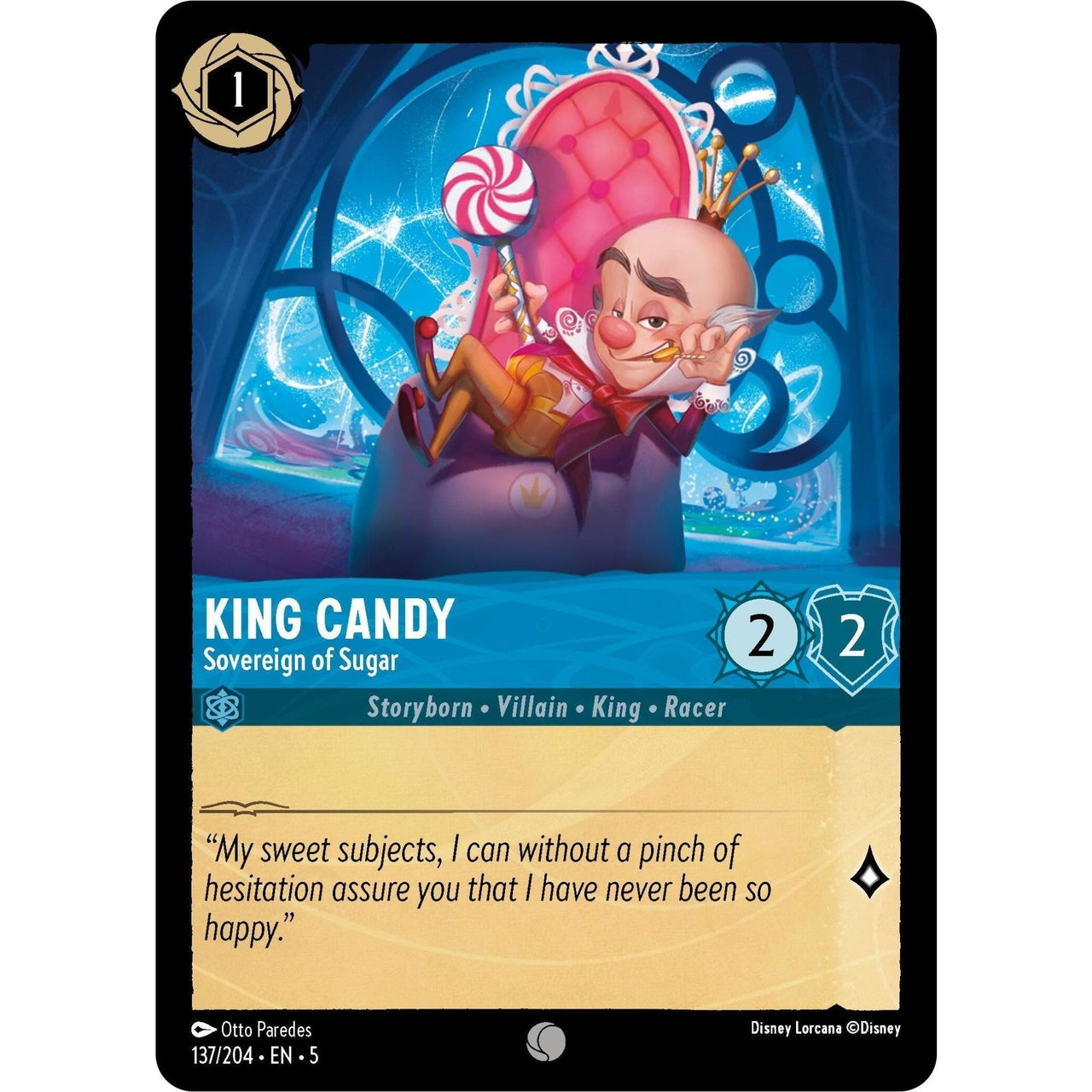 Ravensburger King Candy - Sovereign of Sugar (137/204) (Shimmering Skies) by LAB7 Malta, Europe