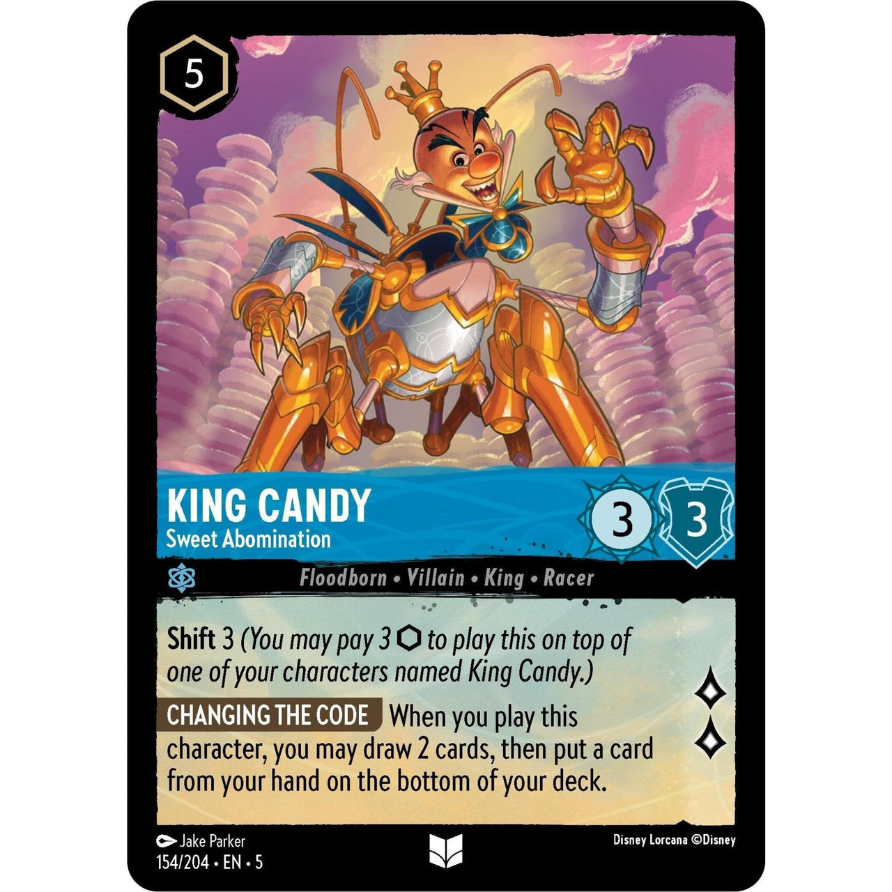 Ravensburger King Candy - Sweet Abomination (154/204) (Shimmering Skies) by LAB7 Malta, Europe