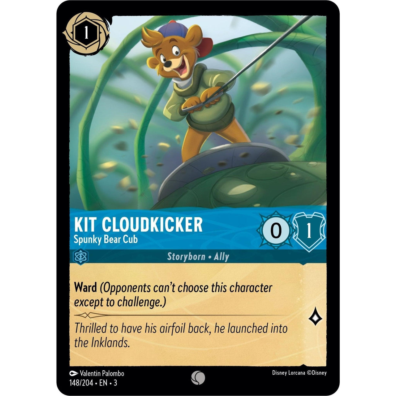 Ravensburger Kit Cloudkicker - Spunky Bear Cub (148/204) (Into the Inklands) by LAB7 Malta, Europe