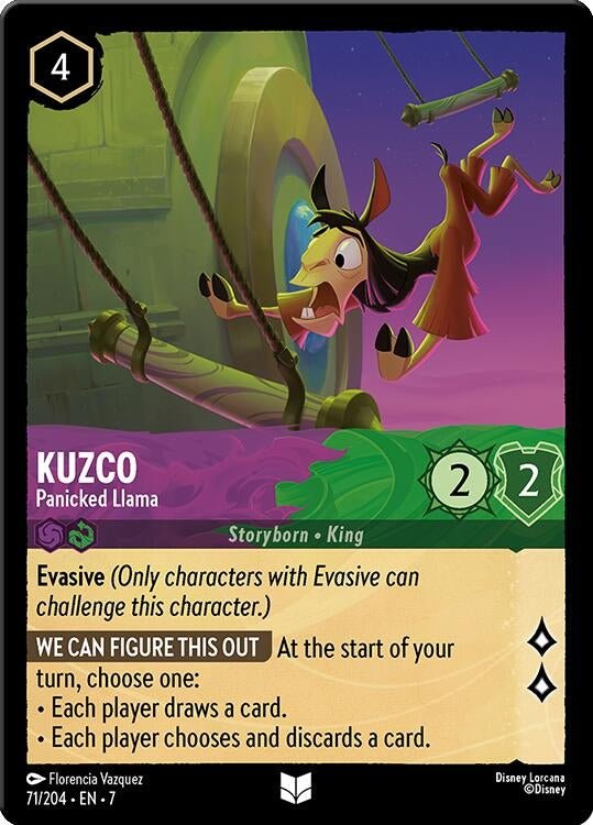 Ravensburger Kuzco - Panicked Llama (71/204) (Archazia's Island) by LAB7 Malta, Europe