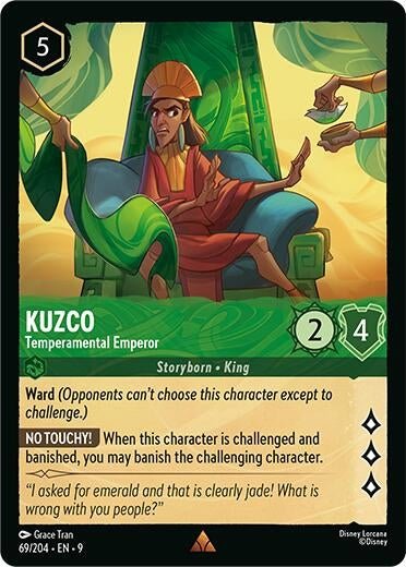 Ravensburger Kuzco - Temperamental Emperor (69/204) (Fabled) by LAB7 Malta, Europe
