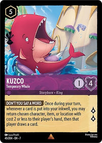 Ravensburger Kuzco - Temporary Whale (45/204) (Archazia's Island) by LAB7 Malta, Europe