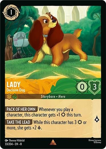 Ravensburger Lady - Decisive Dog (33/204) (Reign of Jafar) by LAB7 Malta, Europe