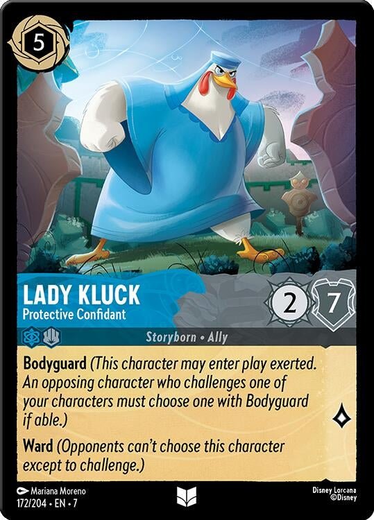 Ravensburger Lady Kluck - Protective Confidant (172/204) (Archazia's Island) by LAB7 Malta, Europe