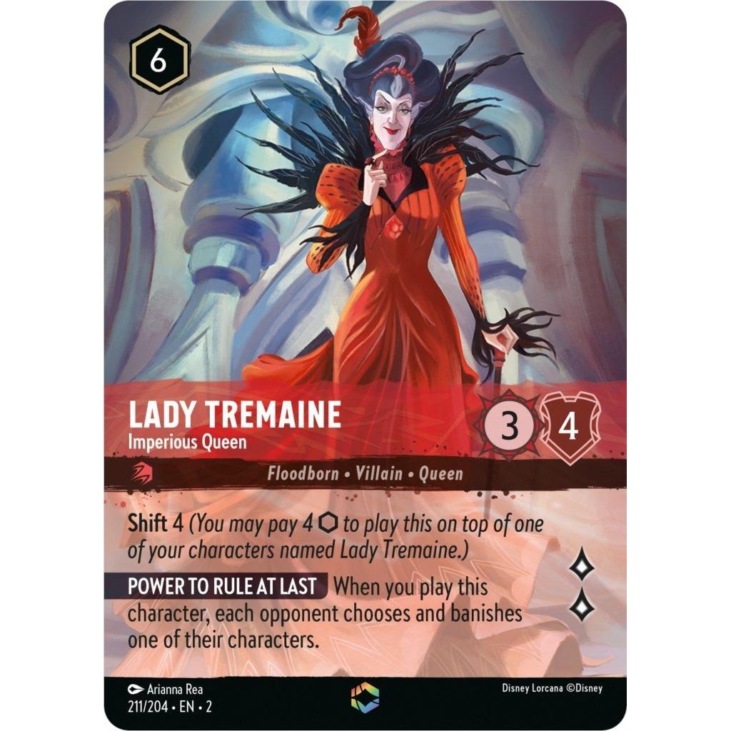 Ravensburger Lady Tremaine - Imperious Queen (Enchanted) (211/204) (Rise of the Floodborn) by LAB7 Malta, Europe