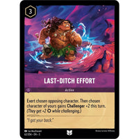 Ravensburger Last - Ditch Effort (62/204) (Into the Inklands) by LAB7 Malta, Europe